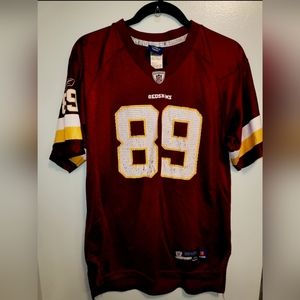 Vintage Reebok NFL Washington Redskins Santana Moss #89 Football Jersey - XL